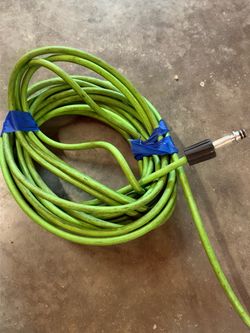 Long power washer hose
