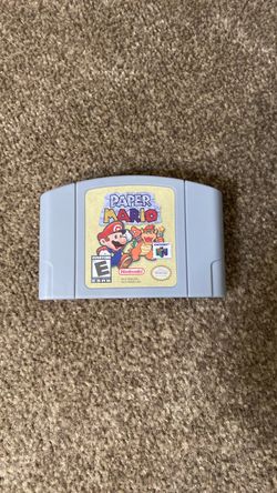 Paper Mario Nintendo 64 Cartridge