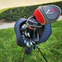 Premium Complete Golf Club Set – Callaway Apex Forged Irons, TaylorMade Driver, Odyssey Putter + Bag ⛳