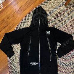 A Bathing Ape Double Shark Sweatshirt 