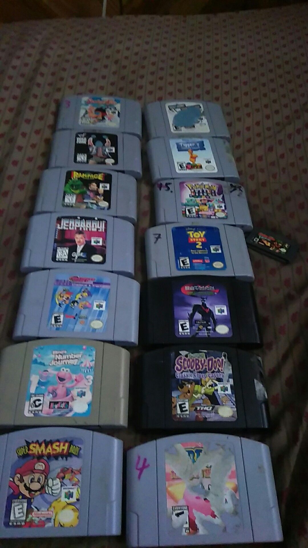 Nintendo 64 games!