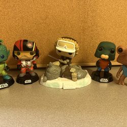 Star Wars funko pops