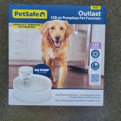 PetSafe Outlast 128oz Pumpless Pet Water Fountain PWW00-17959