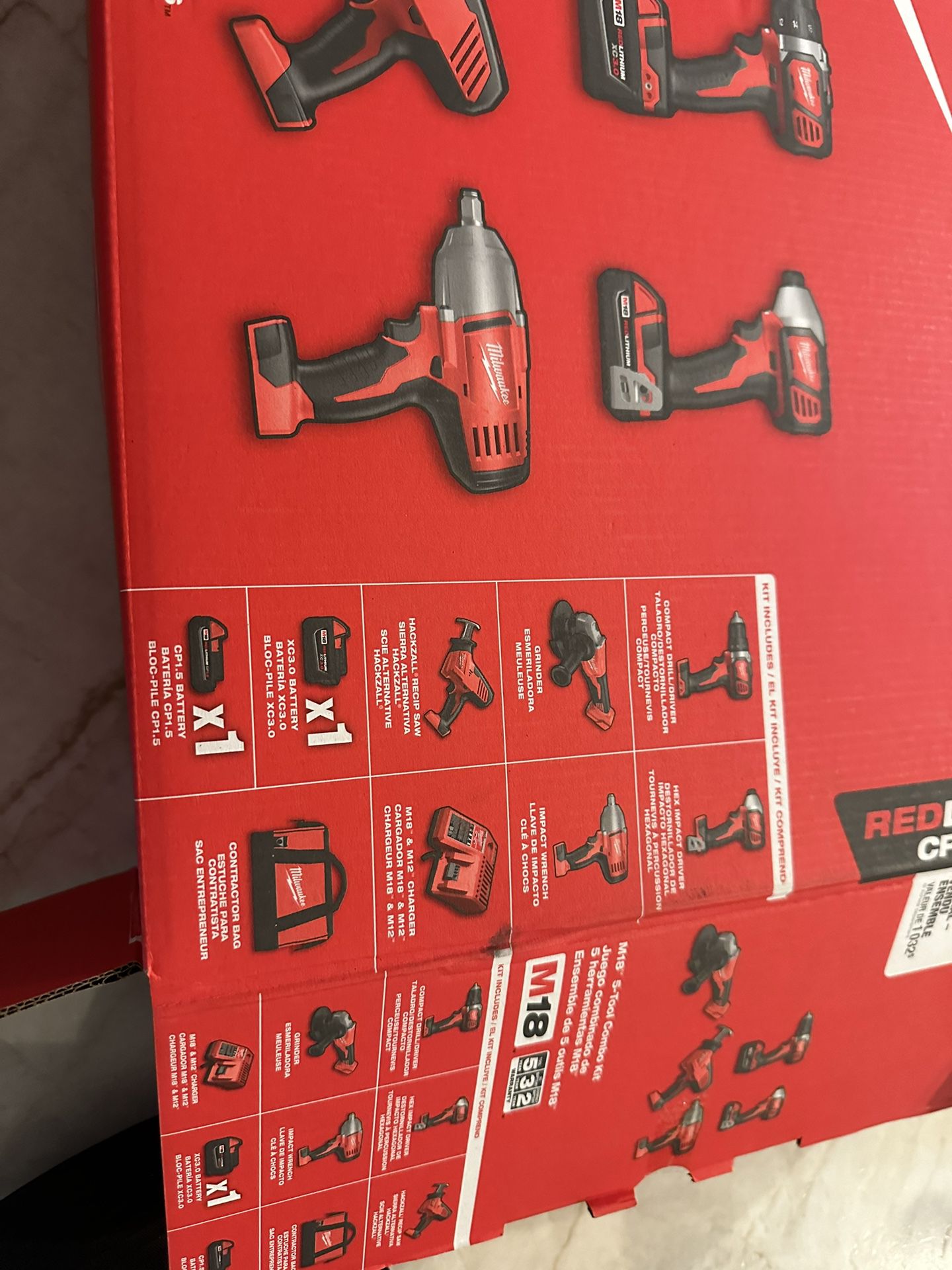 Milwaukee 5-tool Combo Kit