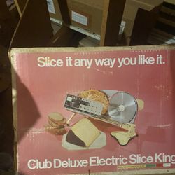 New In Box Electric Slicer