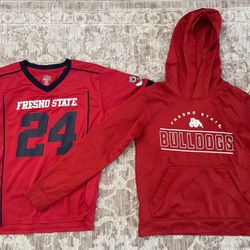 Boys Fresno Bulldog Clothes- Size 8/10 And 10/12