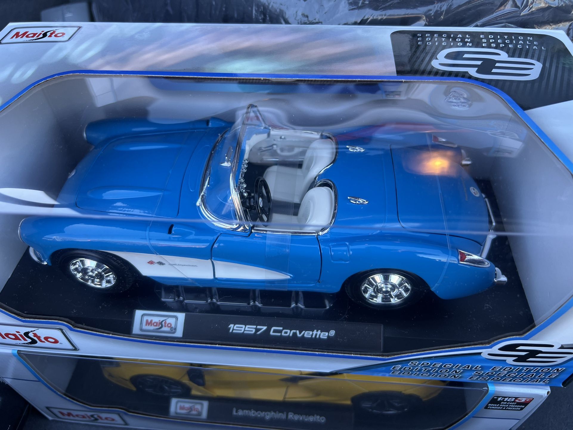 Corvette 1957 Toy Car 1/18 