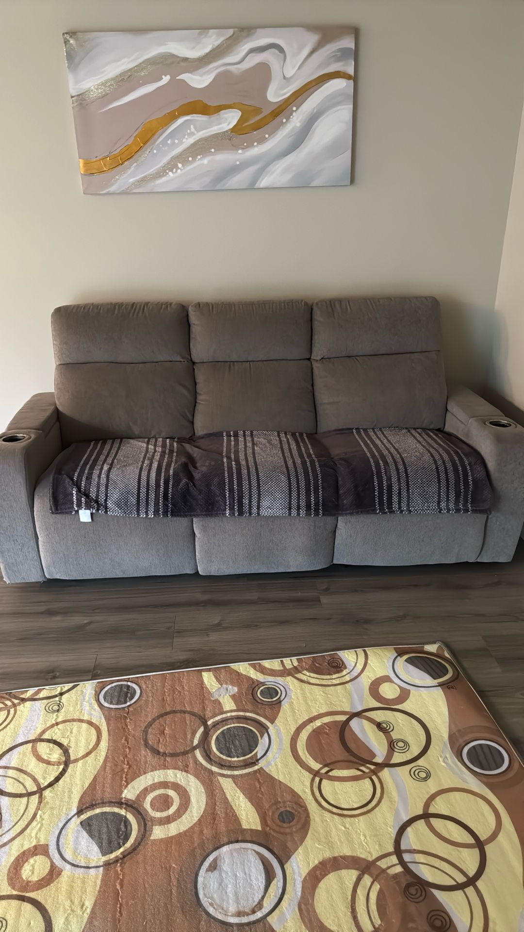 three-seater reclining sofa