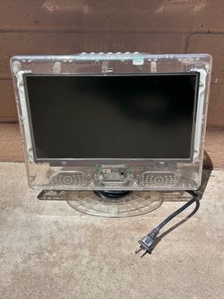 Slyworth 13” clear flat tv