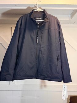 Calvin Klein Men's Full-Zip Jacket with Tags