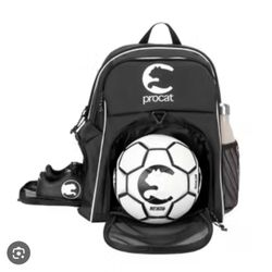 Procat black Soccer Backpack - Like New 