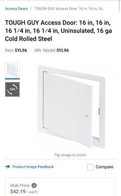 16x16 Access Panel