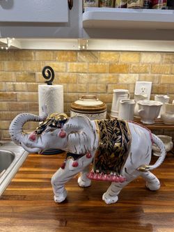 Decorative Porcelain Elephant