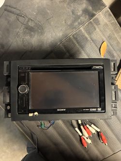 sony double din head unit