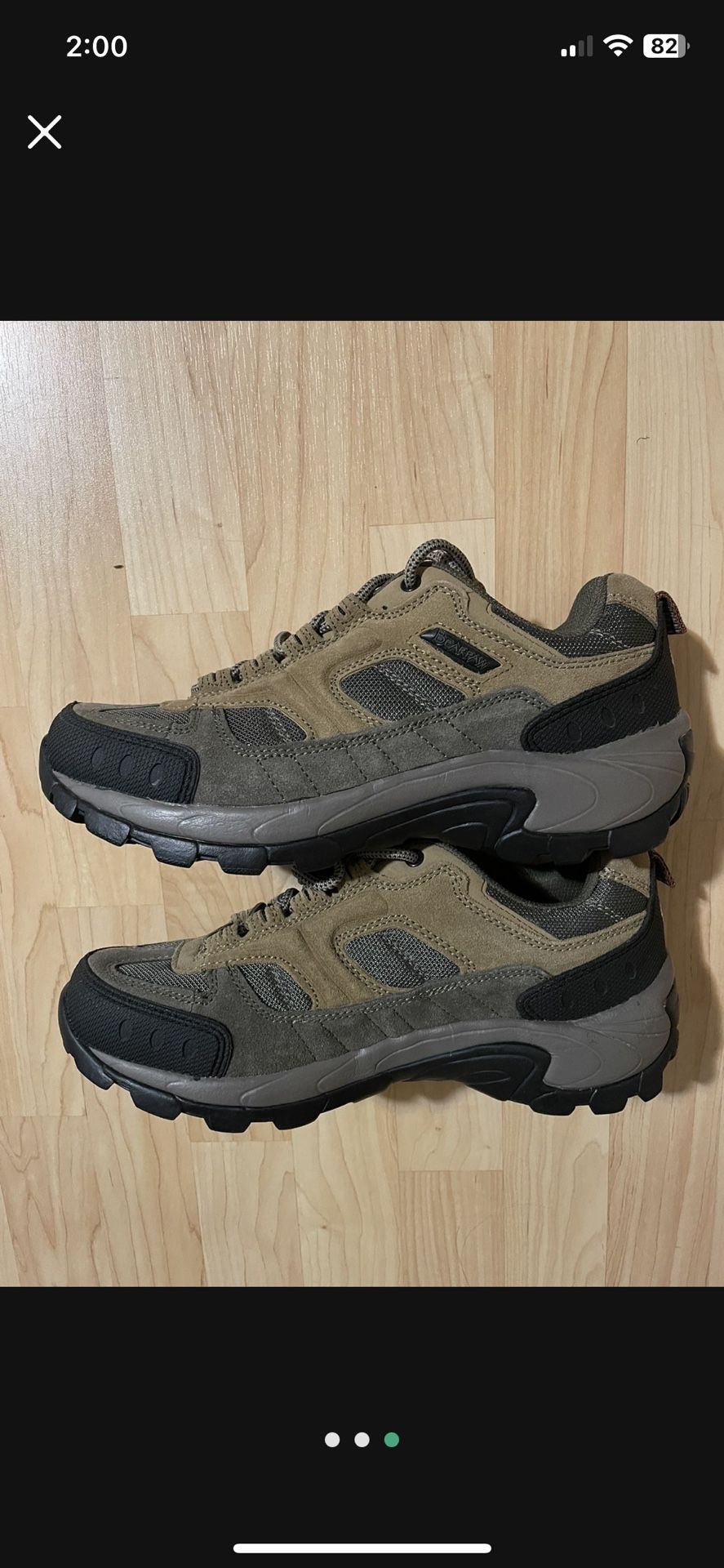 New Hiking Shoes Size 9.5 For Men