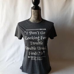 Harry Potter women's gray short sleeve top size XS