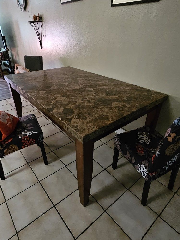 Large Marble Table