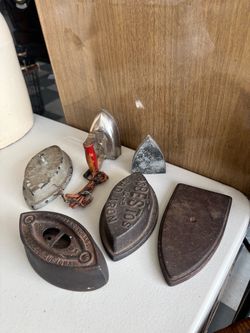 Assorted Vintage Irons