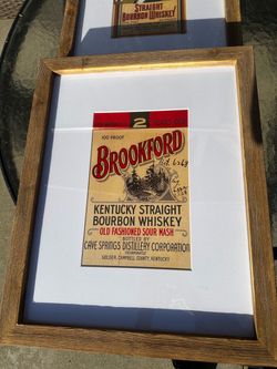 Picture Frames 16x20 Whiskey Print Oak Frame