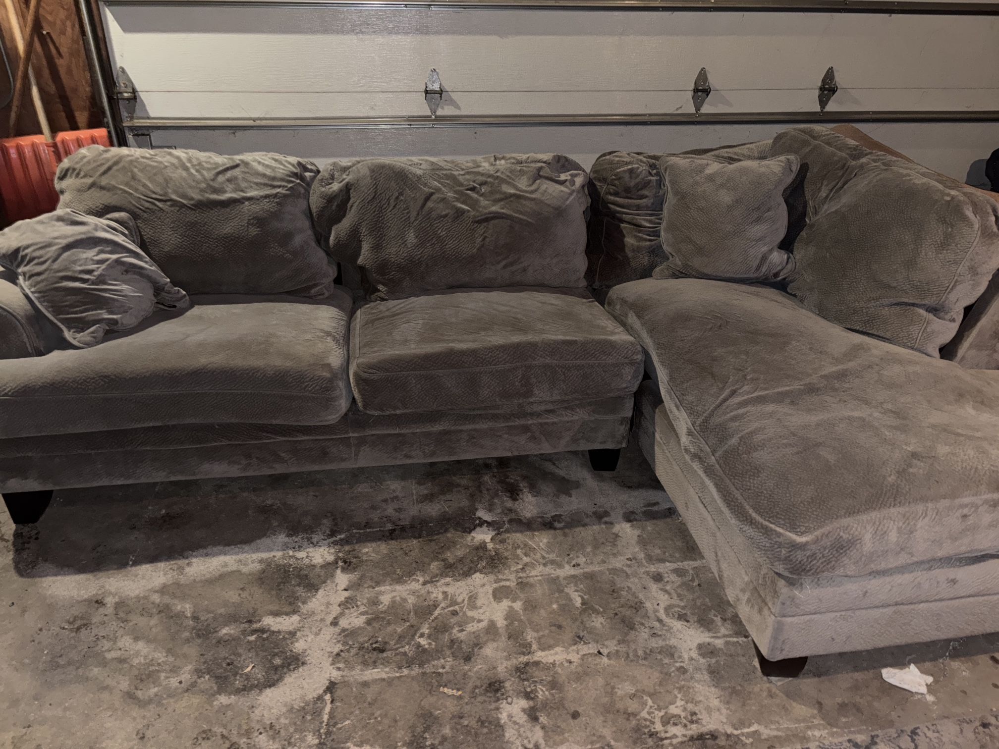 Used Grey Sectional