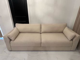 1 Beautiful linen sofa - high quality- brand new