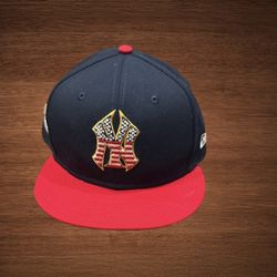 NEW ERA NEW YORK YANKEES HAT STAR & STRIPES AMERICAN LEAGUE.SIZE 7,5.59cm