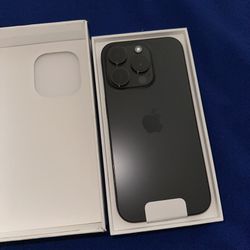 Unlocked Apple iPhone 15 Pro Black 128gb Titanium 