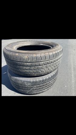 2 Only - 255/60r18 Goodyear Enforcer Tires 80% Treads 2023 DOT!!!!!!!!