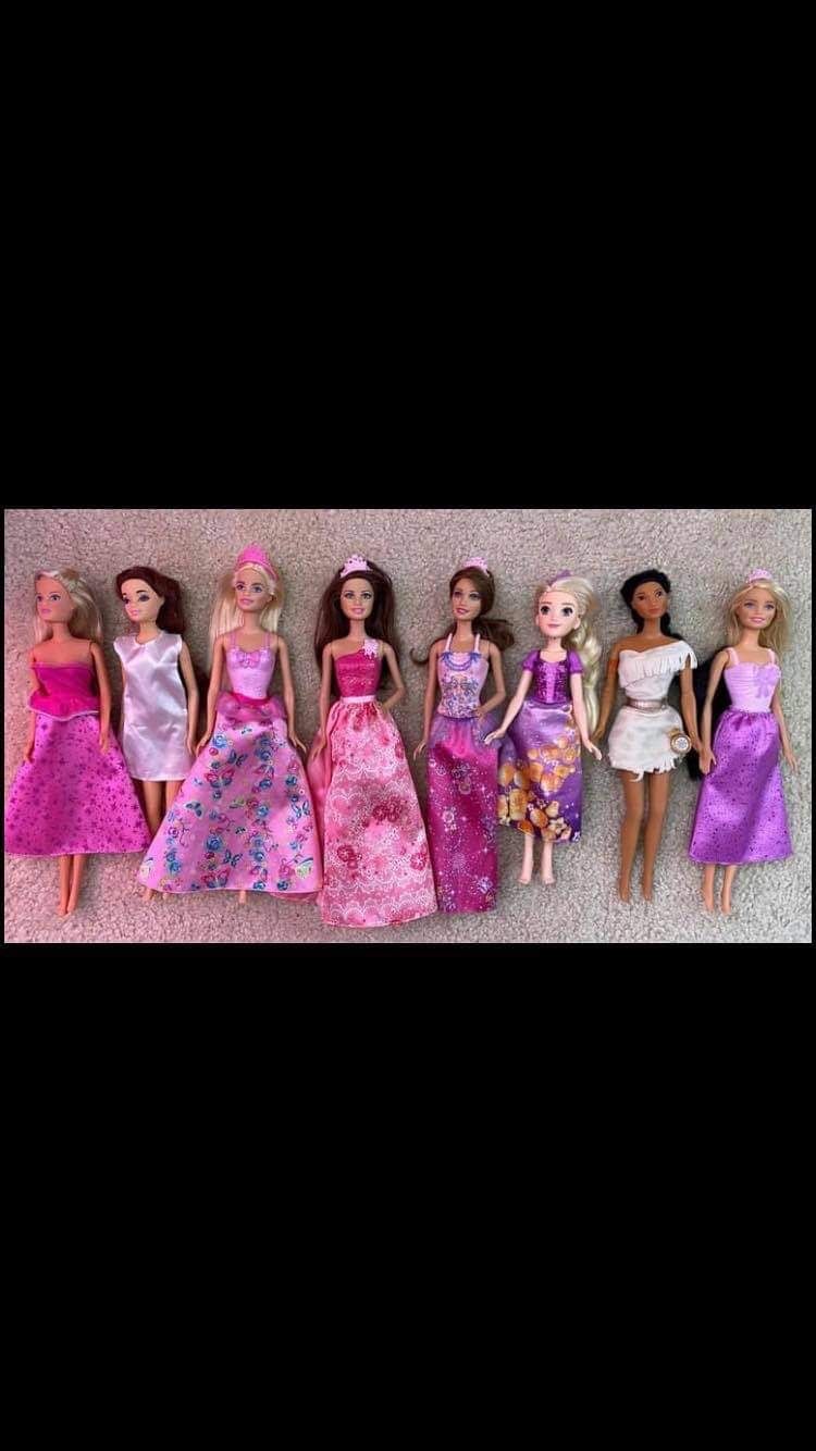 Barbie dolls princesses