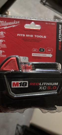 Milwaukee  Mi8 red lithium xc5 battery