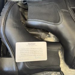 black boots