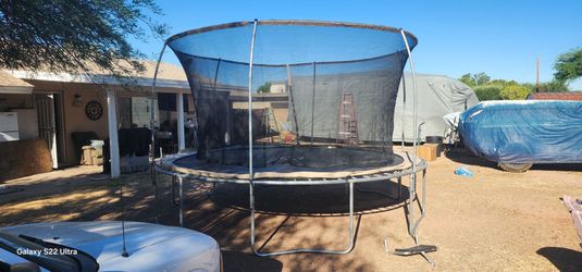 14FT Trampoline and Enclosure Combo Set