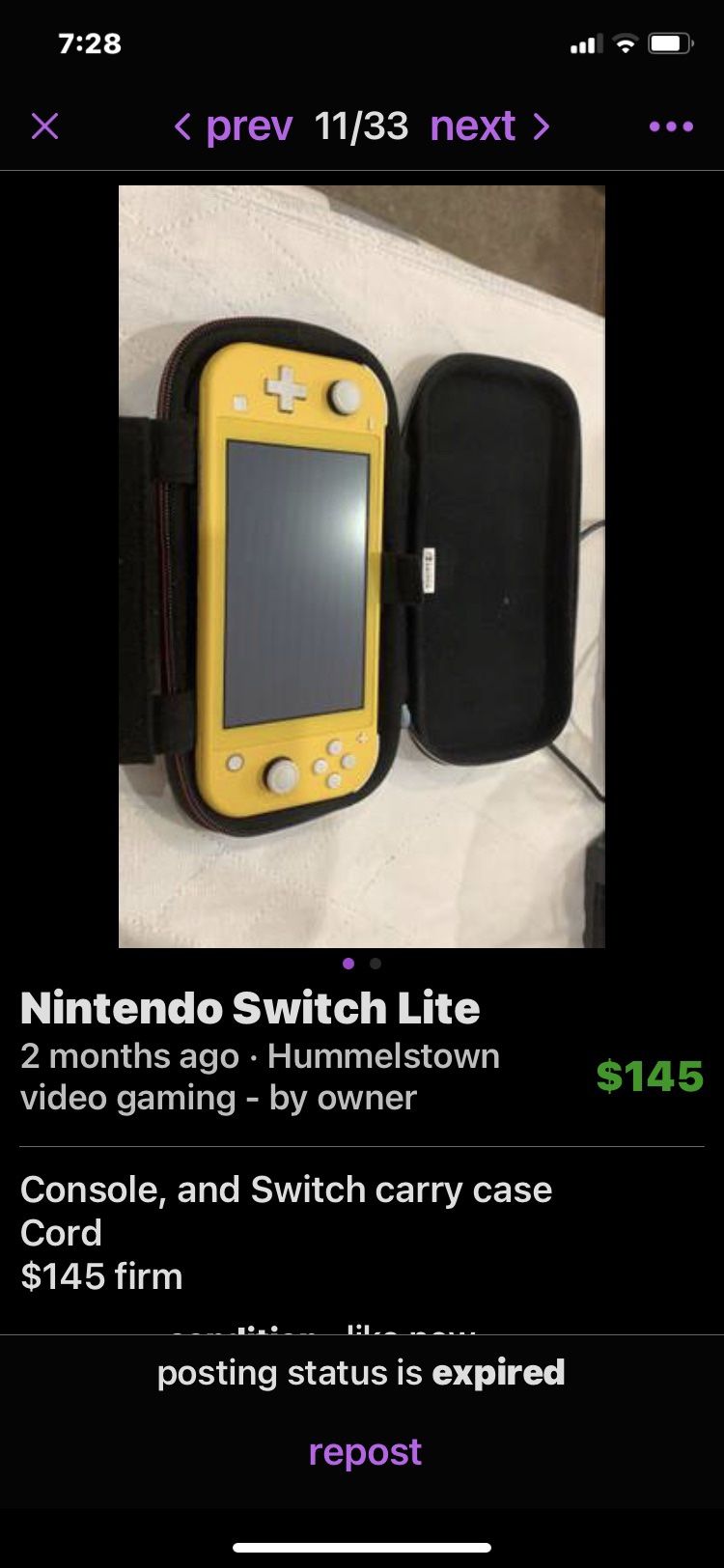 Nintendo Switch Lite