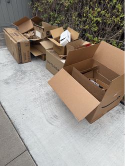 Free boxes and some packing materials