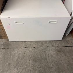 Large Rolling Storage Drawer/ Chest From IKEA GREAT For Blankets/kids Toys, Extra Storage