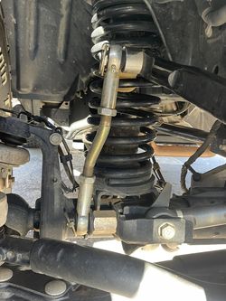 JLU Sway Bar Adjustable Links Rock Krawler Front Set