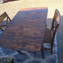 Wooden Drop Leaf Table 