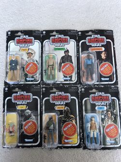 Rare Brand New Star Wars Complete Set Figures