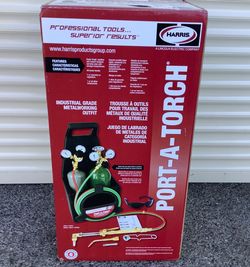 Harris V-Series Port A Torch Deluxe Medium Duty Welding Outfit *NEW*