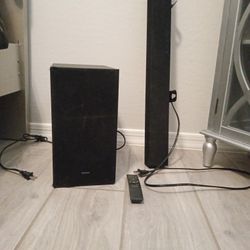 Bluetooth Samsung Sound bar And Subwoofer