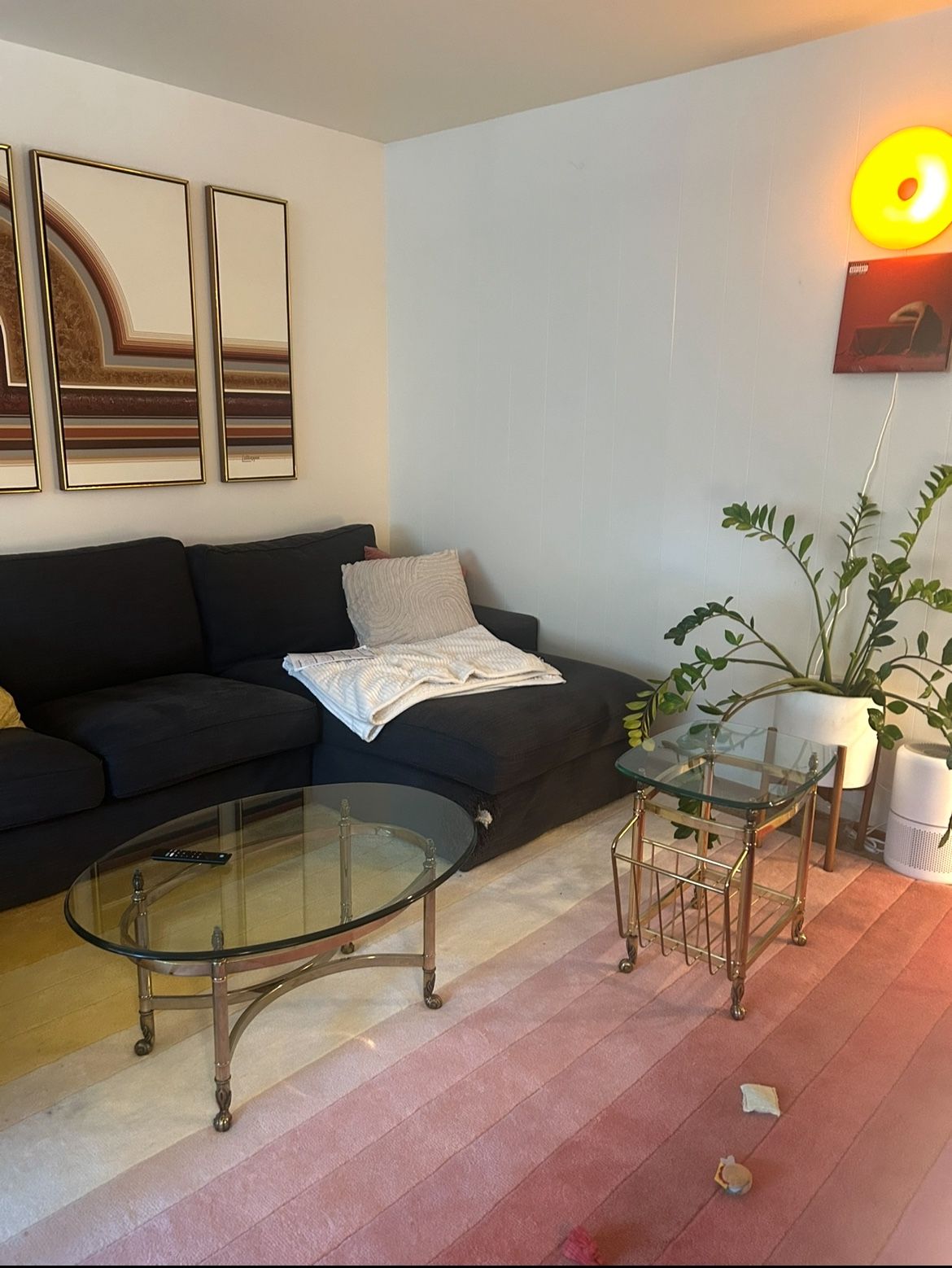 Vintage Coffee Table & Side Table