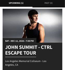 John Summit GA Floor Seats