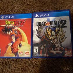 Dragon Ball z kakarot and Xenoverse 2