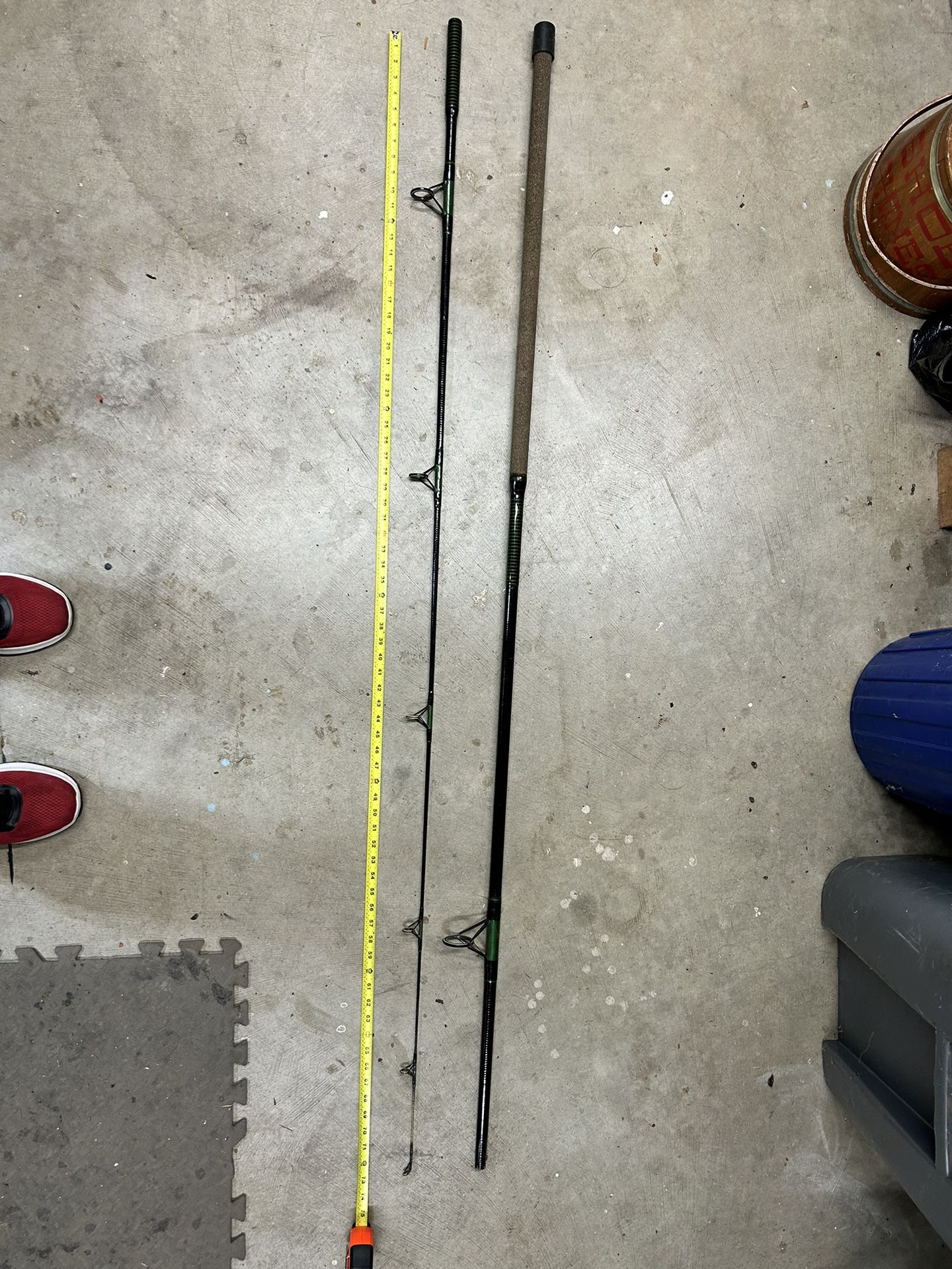 12’ Custom Built Surf Rod, 2 Piece