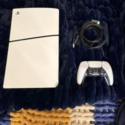 Digital PS5 with controller & cables (good condition)