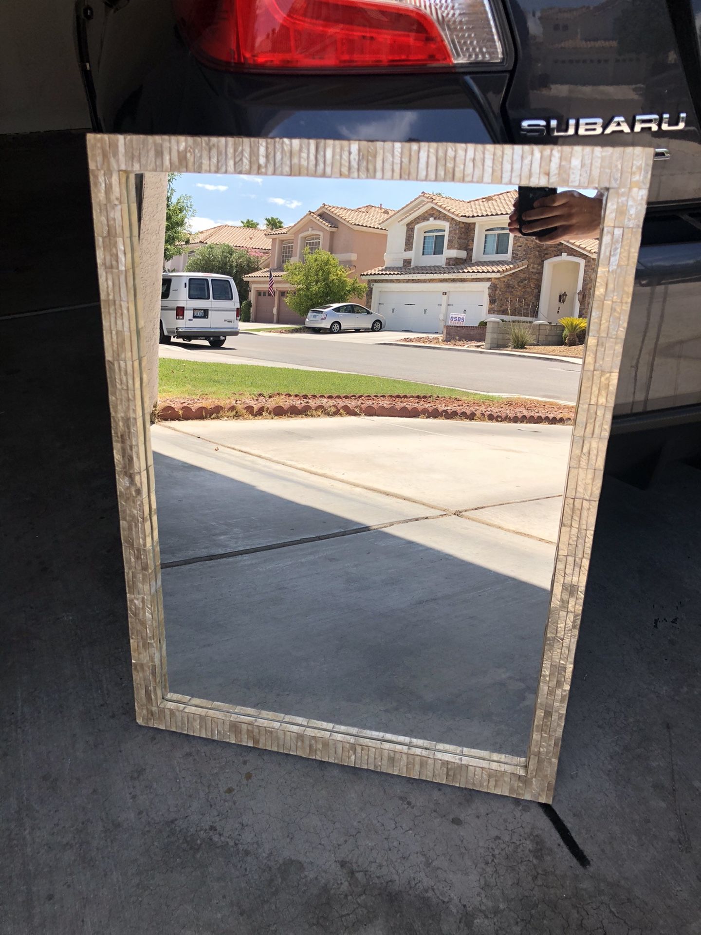 West Elm Mirror 22” x 30”