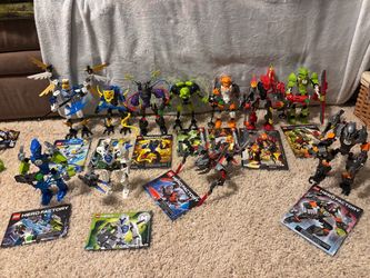 LEGO HERO Factory Hero Factory,Buildable Figure Lot of 11