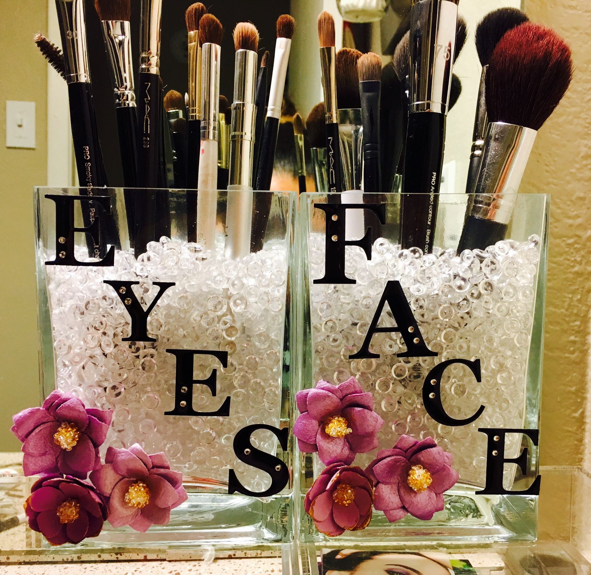 Makeup Brush Holders BEADS NOT INCLUDED!