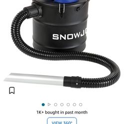 New Snowjoe Ash Vacuum
