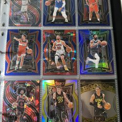 Basketball trading cards 